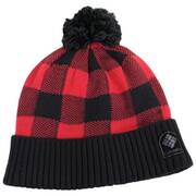 Palmer Peak Repreve Pom Beanie Hat - Red/Black