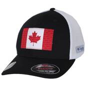 PFG Canada Flag Mesh FlexFit Fitted Baseball Cap