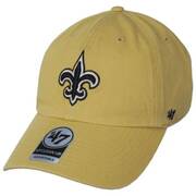 New Orleans Saints NFL Clean Up Strapback Baseball Cap Dad Hat