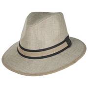 Senica Reeded Fabric Safari Fedora Hat