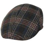Magee Multi Check Donegal Tweed Wool Modern Ivy Cap
