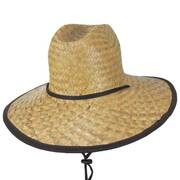 Kenny Solid Straw Lifeguard Hat