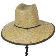 Kenny Solid Straw Lifeguard Hat