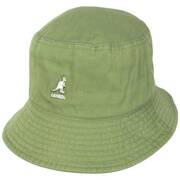 Washed Cotton Bucket Hat - Light Green