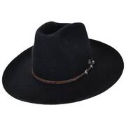 Vintage Couture Smokehouse Wool Felt Western Hat