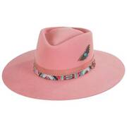 Ember Wool Felt Cross Crown Rancher Hat