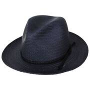 Crispin Panama Straw Fedora Hat