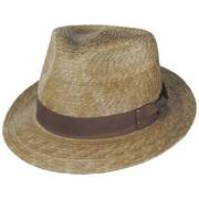 Landon Buri Braid Straw Fedora Hat