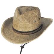 Quinn Buri Braid Straw Outback Western Hat
