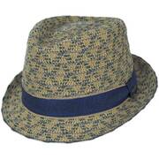 Zane Cotton Braid Stingy Fedora Hat