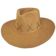 Exuma Bangora Straw Fedora Hat