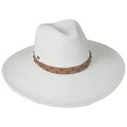 Misa Toyo Braid Straw Safari Fedora Hat