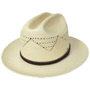 Moren Vented Panama Straw Western Hat