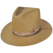 Lachlan Raindura Straw Fedora Hat