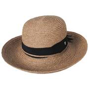 Newport Raffia Straw Sun Hat - Tan