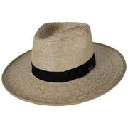 Reno Palm Straw Rancher Fedora Hat
