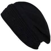 Mikaela Cotton Knit Slouchy Beanie Hat