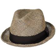 Castor Seagrass Straw Fedora Hat
