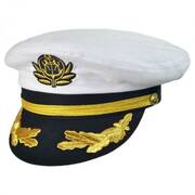 Deluxe Adjustable Yacht Captain Cap