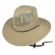 Mesh Crown Aussie Hat