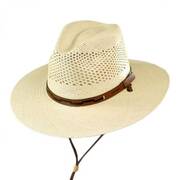 Airway Panama Straw Safari Fedora Hat