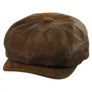 leather ivy cap at Village Hat Shop
