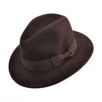 Officially Licensed Crushable Wool Felt Fedora Hat