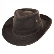 The McKenzie Waxed Cotton Outback Hat