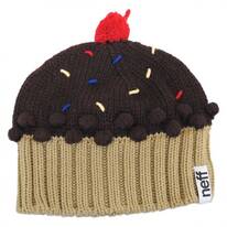 Cupcake Knit Beanie Hat