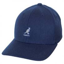 Logo Wool FlexFit Fitted Baseball Cap - Standard Colors