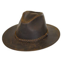 Buffalo Leather Western Hat