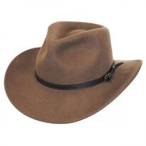 Crushable Wool Felt Outback Hat