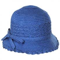 Kids' Toyo Braid Cloche Hat
