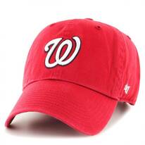 Washington Nationals MLB Clean Up Strapback Baseball Cap Dad Hat