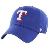 Texas Rangers MLB Clean Up Strapback Baseball Cap Dad Hat