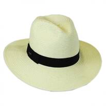 Toyo Straw Braid Fedora Hat