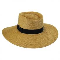 Toyo Straw Wide Brim Planter Hat