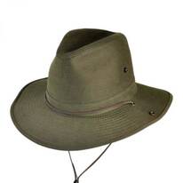 Cotton Twill Aussie Fedora Hat