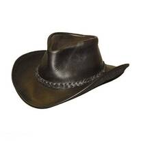 Walker Raging Bull Leather Western Hat