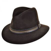Brandt Lanolux Wool Felt Fedora Hat