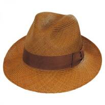 Thurman Panama Straw Fedora Hat