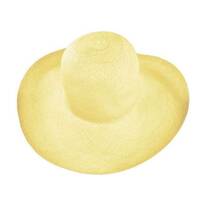 Panama Straw Floppy Hat