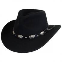 B2B Jaxon Tombstone Wool Felt Cowboy Hat