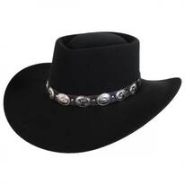 Ellsworth Wool Felt Western Hat