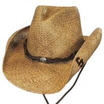 Comstock Straw Western Hat