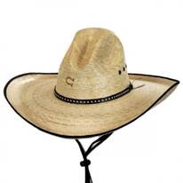 Bandito Palm Leaf Straw Gus Hat