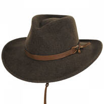 Morgan Crushable Wool LiteFelt Western Hat
