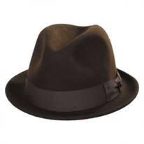 Milano Wool Felt Trilby Fedora Hat