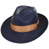 Mikonos Panama Straw Fedora Hat