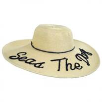Shoreline Statements Toyo Straw Blend Swinger Hat